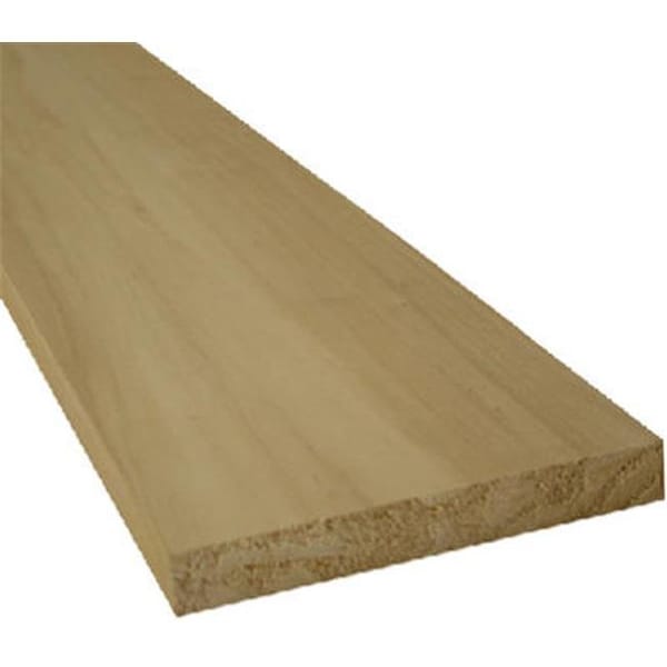 Alexandria Moulding 0Q1X6-27048C 1 in. x 6 in. x 4 ft. Poplar Board 285624 - main